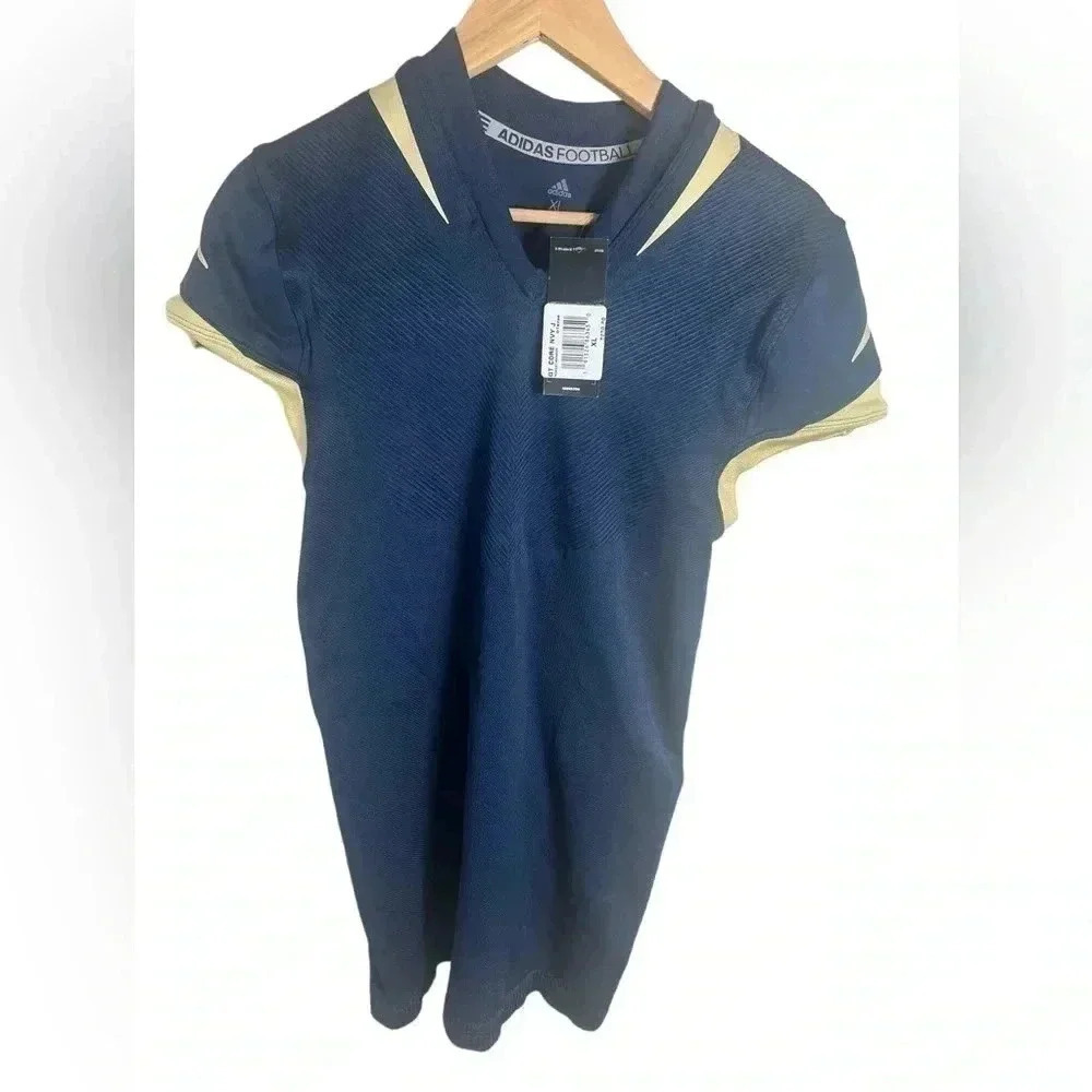 NWT! Adidas Georgia Tech Navy Blue Football Jersey Size XL MSRP$230